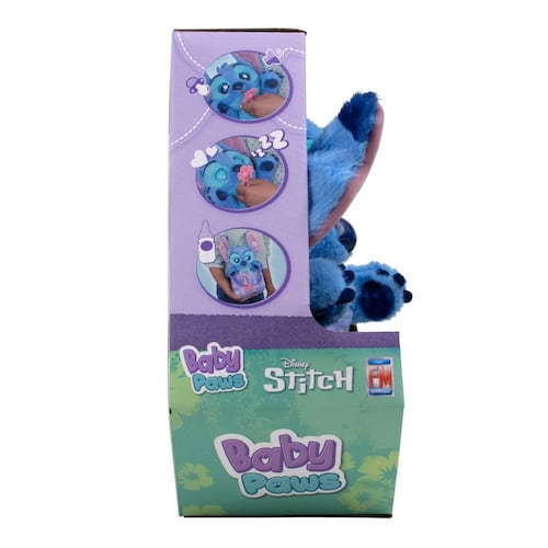 Peluche con Sonidos BABY PAWS Disney Stitch