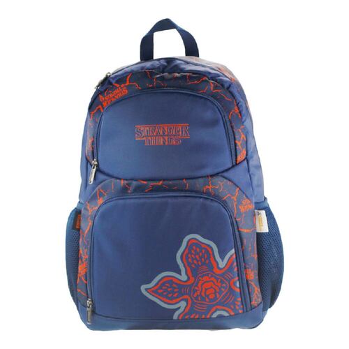 Mochila Primaria Azul Stranger Things Eccentric Donkey