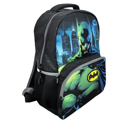 Mochila Mediana Negra Batman Fotorama