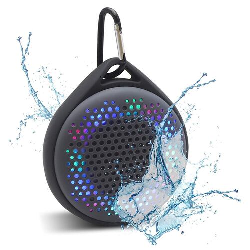 Bocina Magnavox Waterproof Bluetooth Gris