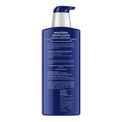 Crema corporal men 500ml Nivea
