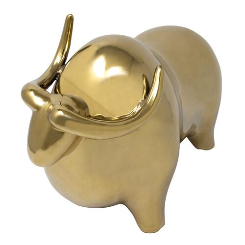 Figura toro dorado