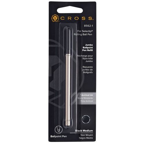 Repuesto Cross bolígrafo jumbo color negro