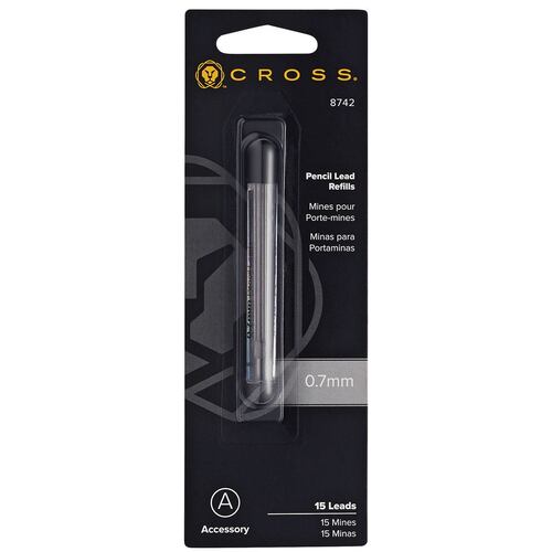 Puntillas Cross 0.7 mm con goma