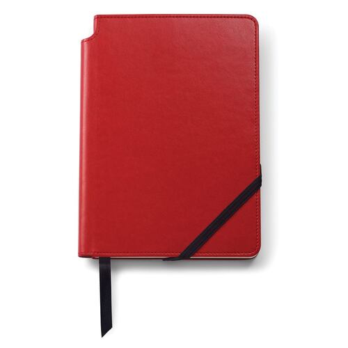 Libreta roja Cross hojas blancas