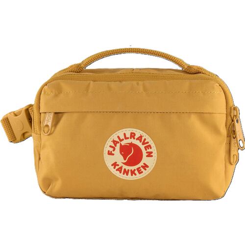Bolso Pequeño Estilo Cangurera Ocre kanken