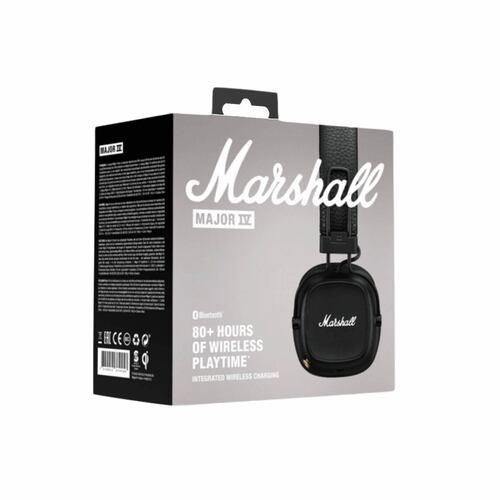 Marshall Audífonos On Ear Major IV Bluetooth - Negro