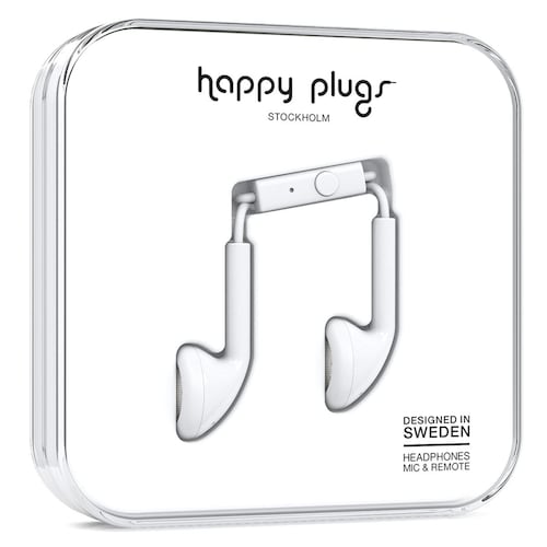 Audífonos Earbud Blanco Happy Plugs