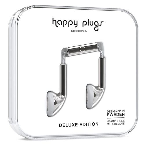 Audífonos Earbud Plata Happy Plugs