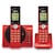 Teléfonos de Casa Dúo Rojo VTECH
