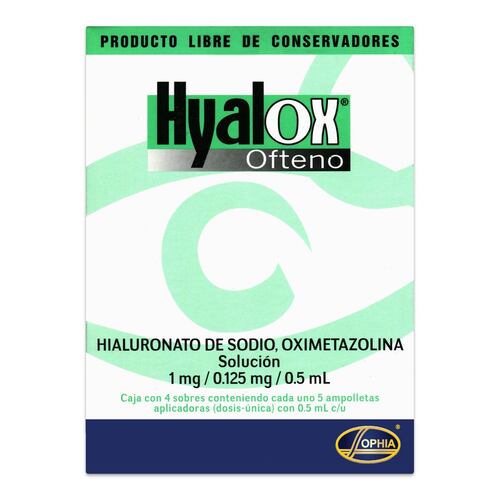 Hyalox Sol 0.5ml 20 Unidos Oft