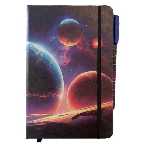 Libreta Grupo Axo Empastada Planetas