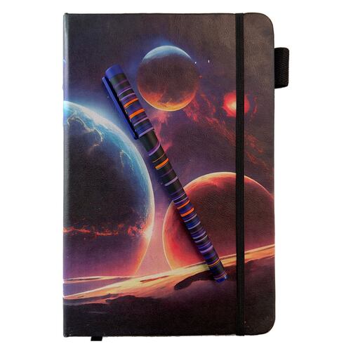 Libreta Grupo Axo Empastada Planetas