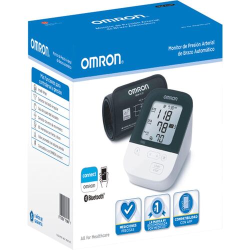 Baumanómetro Digital de Brazo con Bluetooth Omron