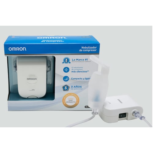 Nebulizador de Compresor para Niños y Adultos Omron