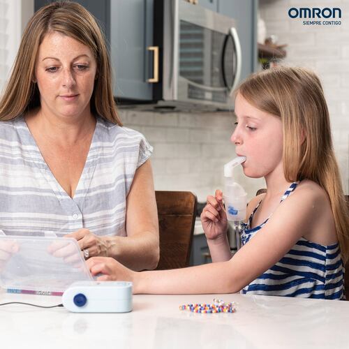 Nebulizador de Compresor para Niños y Adultos Omron