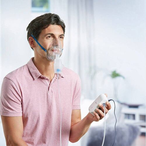 Nebulizador de Compresor para Niños y Adultos Omron