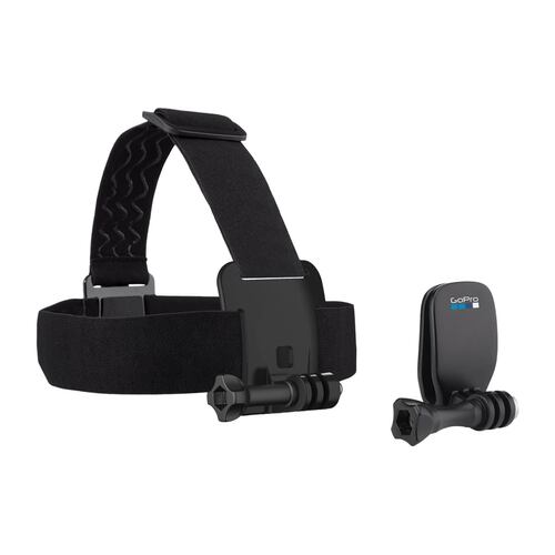 Videocámara GoPro 10 Black Bundle Correa para la cabeza y QuickClip