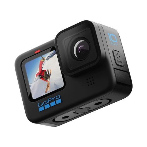 Videocámara GoPro 10 Black Bundle Correa para la cabeza y QuickClip