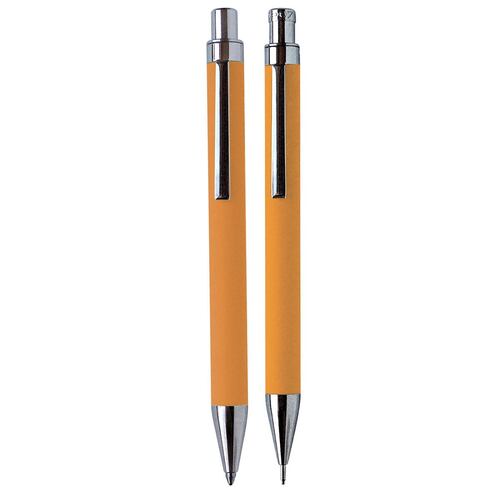 Juego Bolígrafo y Lapicero 75006 Naranja