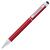 Bolígrafo metálico rojo mate con stylus