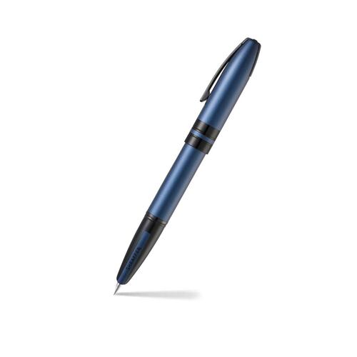 Pluma Fuente Sheaffer Icon E9110 Azul Metalizado Negro