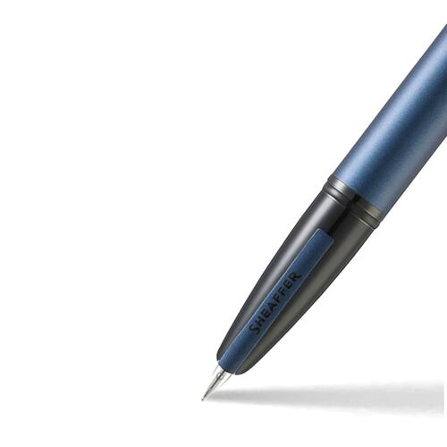 Pluma Fuente Sheaffer Icon E9110 Azul Metalizado Negro