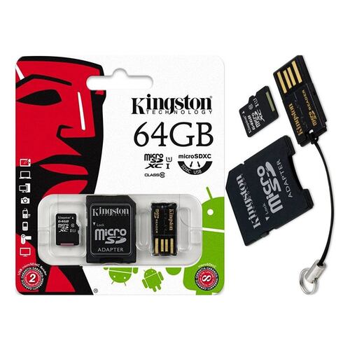 Tarjeta Kingston MSD Kit 10G2 64GB