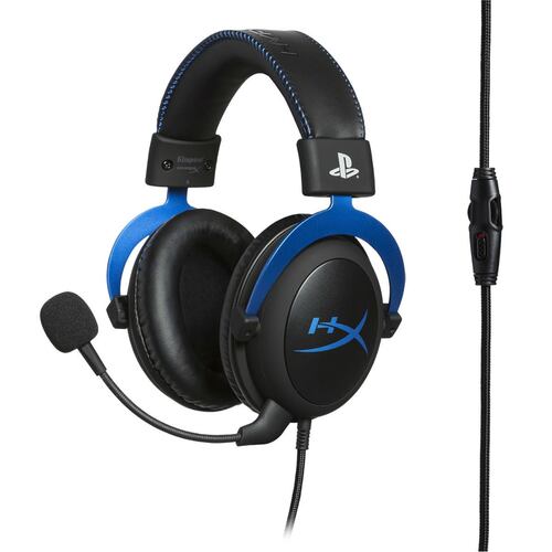 Audífonos HyperX PlayStation 4 Cloud Azules