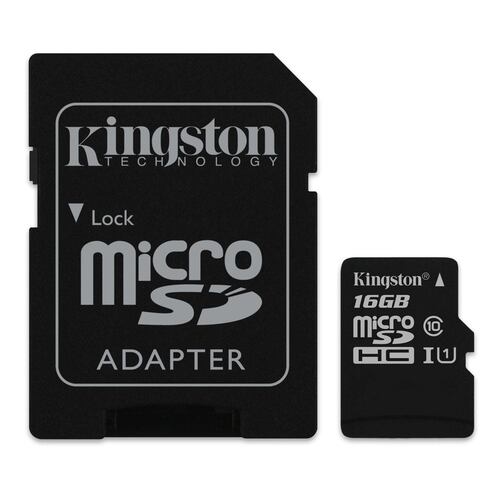 Tarjeta Kingston M-SD 16GB C-10