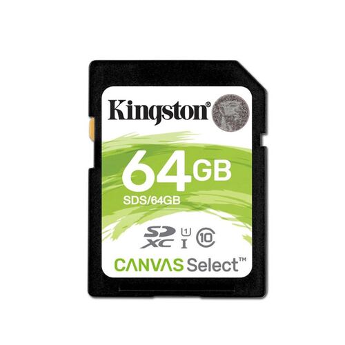 Tarjeta Kingston SD 64GB C/10 Canva