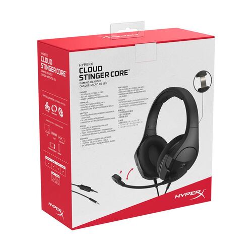 Audífonos Gamer Hyperx Alámbricos Cloud Stinger Core Audio
