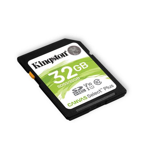 Tarjeta Kingston SD 32 GB C10 Plus