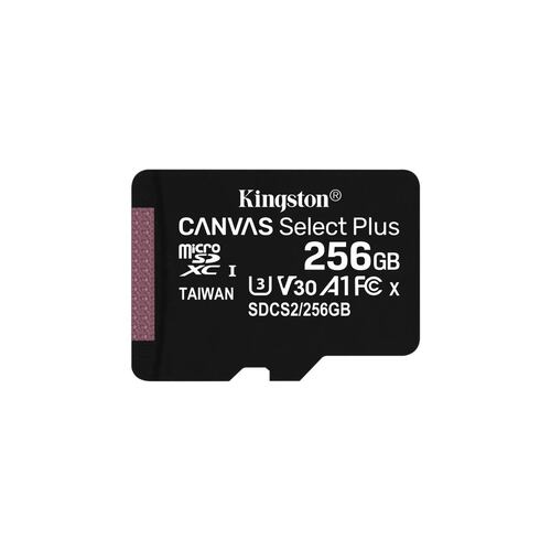 Micro SD Kingston 256 GB C10 Plus