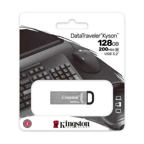 Memoria USB Kingston Metalica 128GB