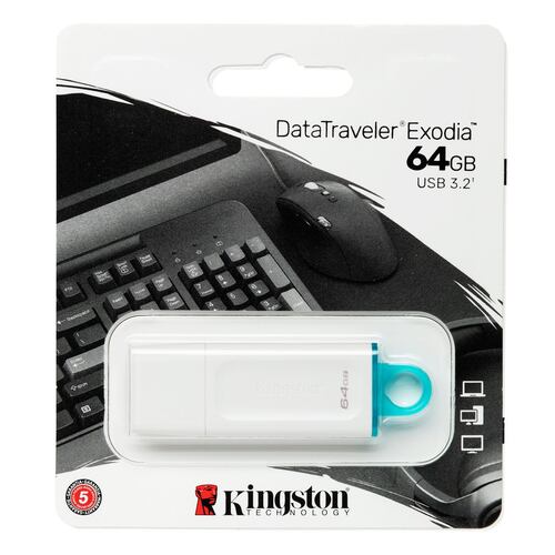 USB 64 GB 3.2 Kingston Exodia