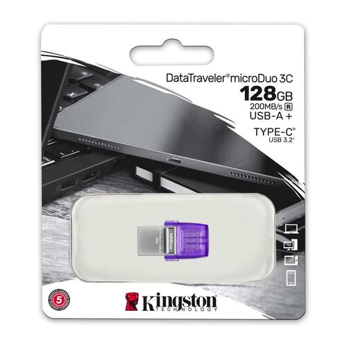 Memoria 128GB duo Tipo c 3.2