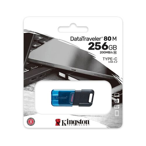 Memoria USB C Kingston 3.2 256GB