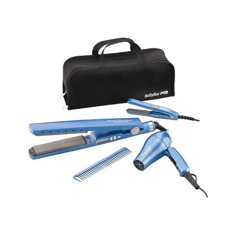Combo Alaciadora 1 1/2" + Mini Secadora y Mini Alaciadora Babyliss
