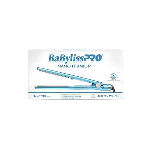 Alaciadora 1 1/2" Nano Titanium Iónica Vented Babyliss