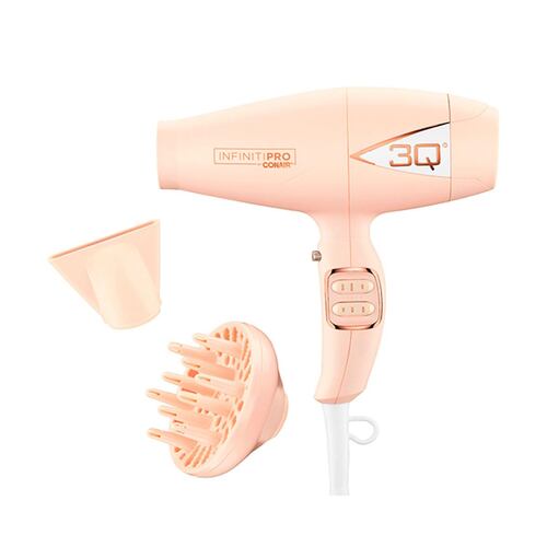Secadora 3q Baby Pink Brush Less Conair