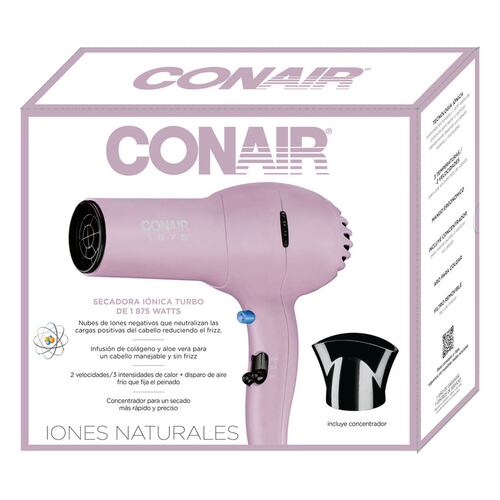 Secadora 1875w Turbo Lila Mate Conair