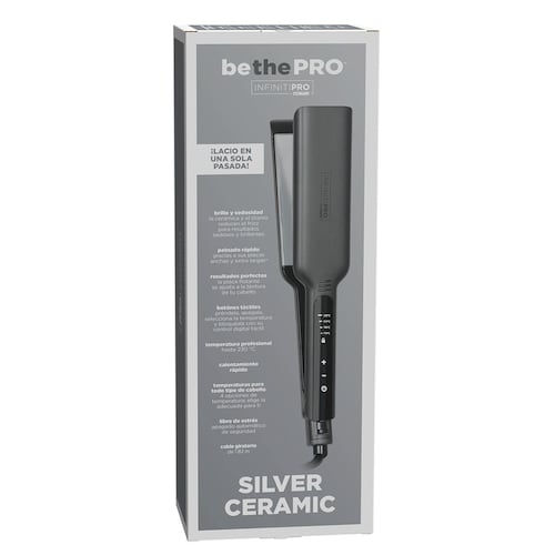 Alaciadora Control Touch Placas Anchas Conair