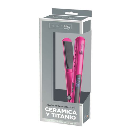 Conair Alaciadora Ionica Rosa Cerámica Y Titanio
