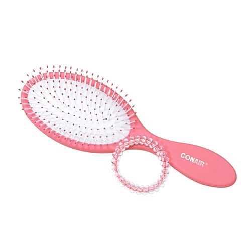 Cepillo Ovalado con Liga Spirals Detangle Conair