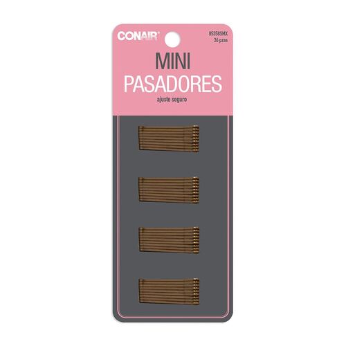 Pasadores Mini Color Café 36 Pzas.