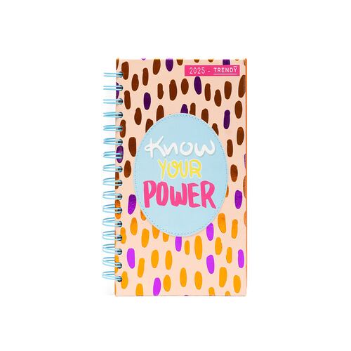 Agenda Trendy 2025 con Espiral Vida Cavalier