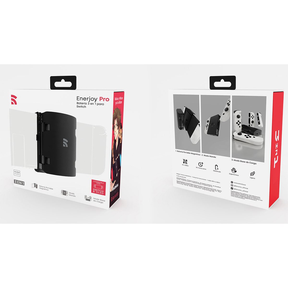 Batería Recargable Remotto E PRO 10,000 mAh NSW