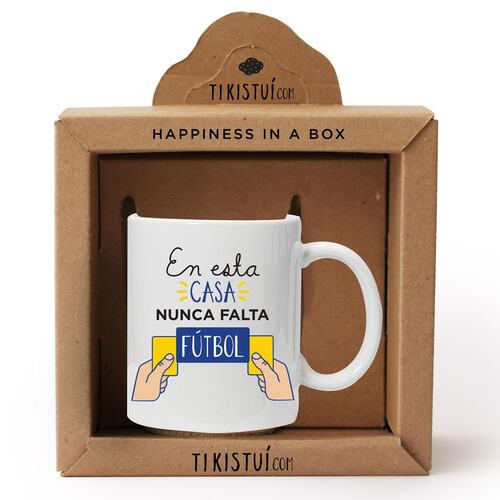Taza blanca Tikistuí