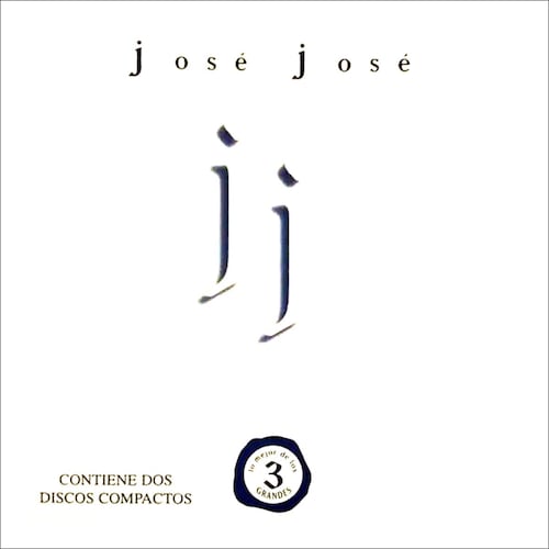 2 CDs José José - Lo Mejor De Los Tres Grandes